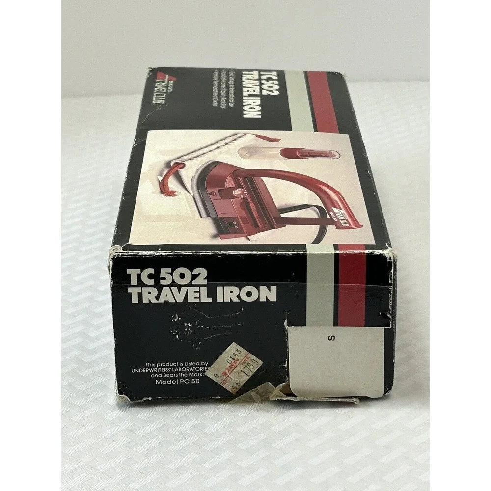 Sanyei Travel‎ Club Travel iron model PC-50: 120/240 V